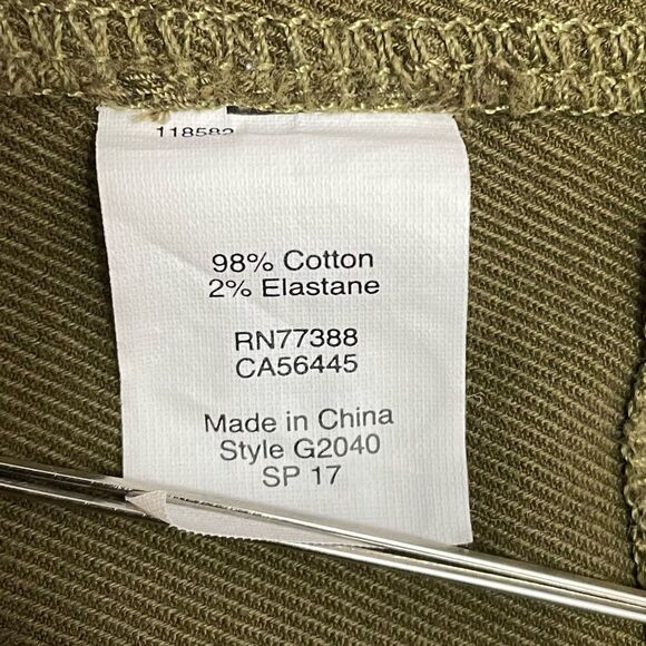 Madewell Metropolis Snap Skirt Size 8 Olive Green Snap Front A-Line Cotton Mini - Picture 6 of 9